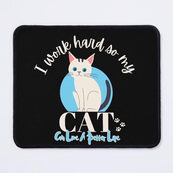 Item preview, Work Hard, Spoil the Cat | Cat Owner Motivation | Cute Cat Lover Gift designed and sold by DigitalFhaiz.