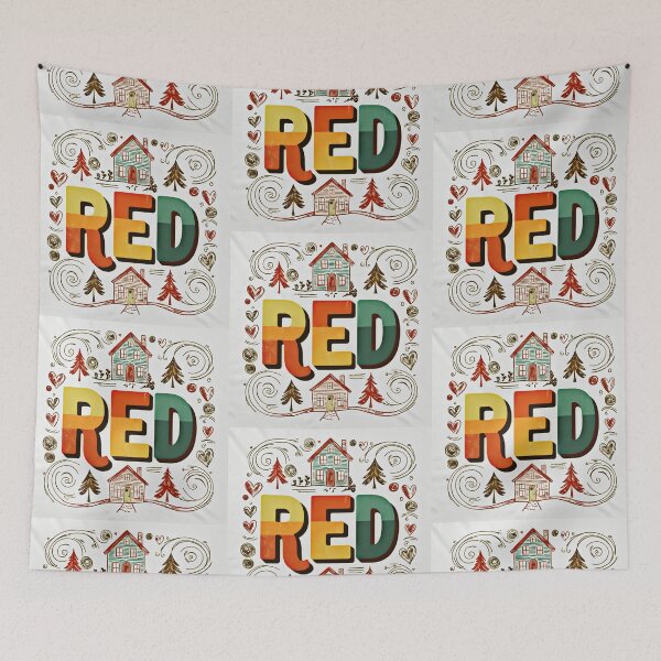 Item preview, Red 7 designed and sold by Zeir Shop.