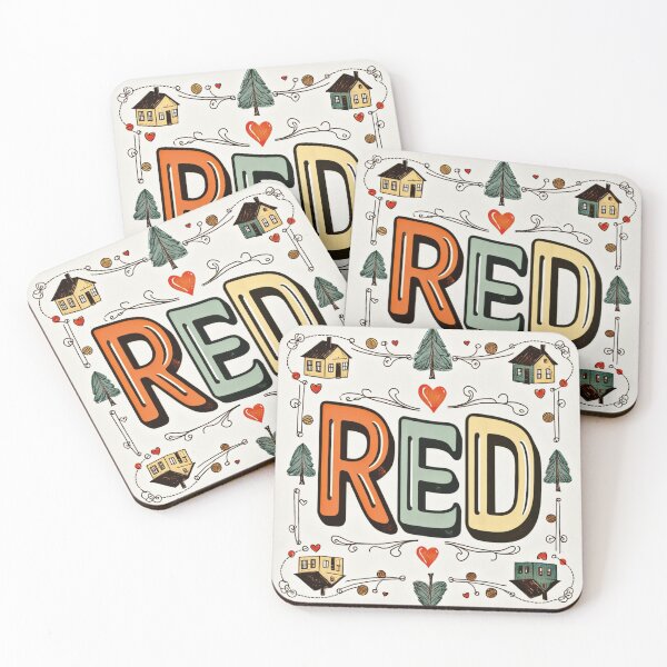 Item preview, Red 8 designed and sold by Zeir Shop.