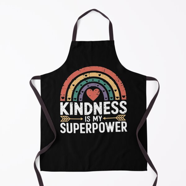 Item preview, Colorful Retro Rainbow Quote Design - Kindness Is My Superpower Inspirational Art designed and sold by love3617.