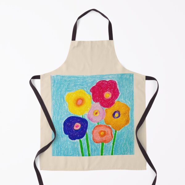 Item preview, Oil Pastel florals designed and sold by MyCraftyNell.