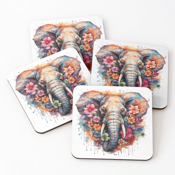 Item preview, Beautiful African Elephant Art designed and sold by RockFireMerch.