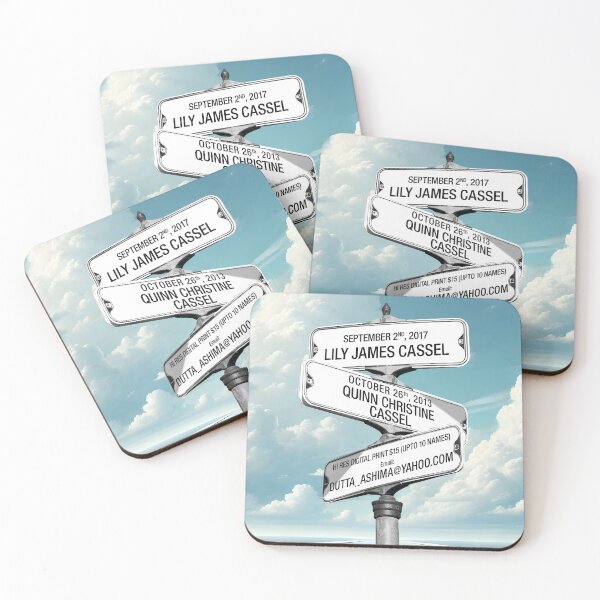 Item preview, Classic Crossroad of Love – Custom Anniversary & Children’s Name Poster designed and sold by FantasyVillaArt.