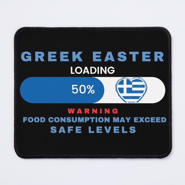 Item preview, Greek Easter Greek Food Funny Quote designed and sold by wholigans.