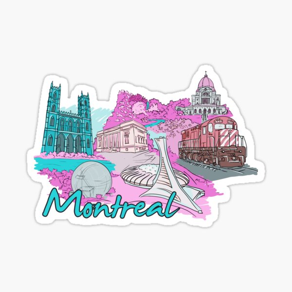 Item preview, Montreal famous city designed and sold by Eugenie974.