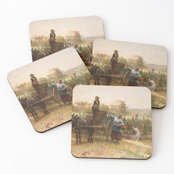 Item preview, Harvesting Grapes designed and sold by tomorrowsart.
