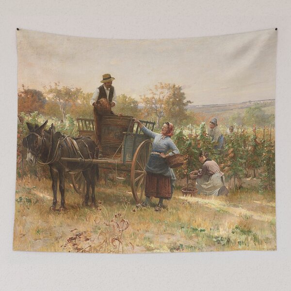 Item preview, Harvesting Grapes designed and sold by tomorrowsart.