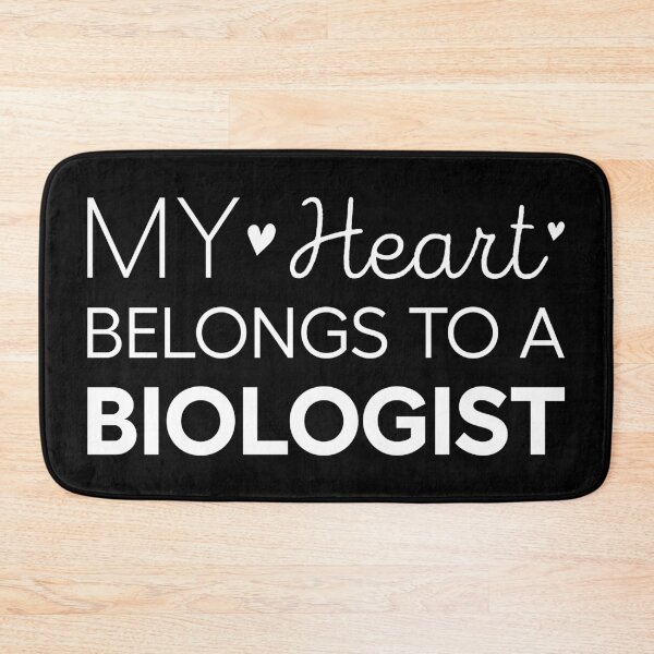 Item preview, My Heart Belongs To A Biologist Cute Biologist designed and sold by RareBunny.