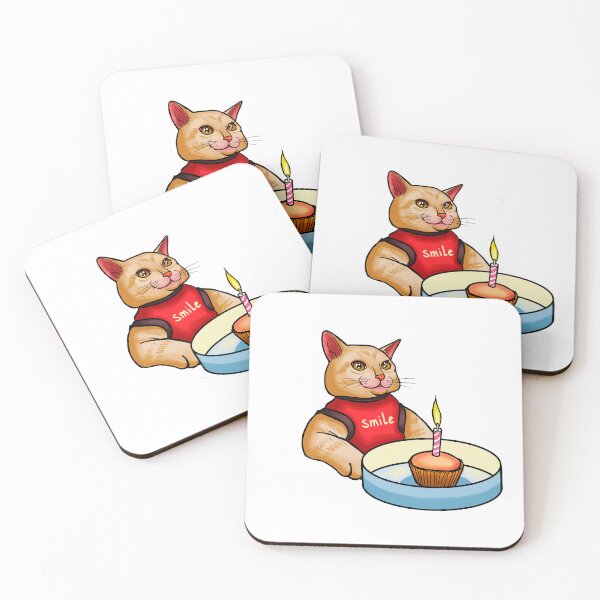 Item preview, the cat celebrates its birthday designed and sold by linapinaa.