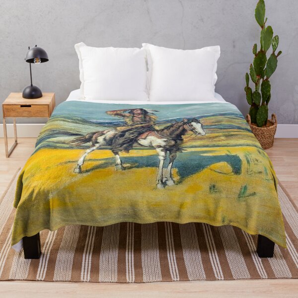 Item preview, Indian Man on a Horse designed and sold by tomorrowsart.