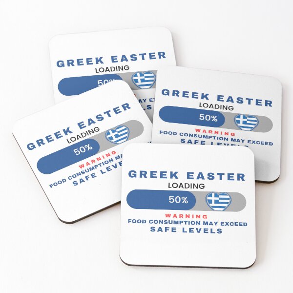 Item preview, Greek Easter Greek Food Funny Quote designed and sold by wholigans.