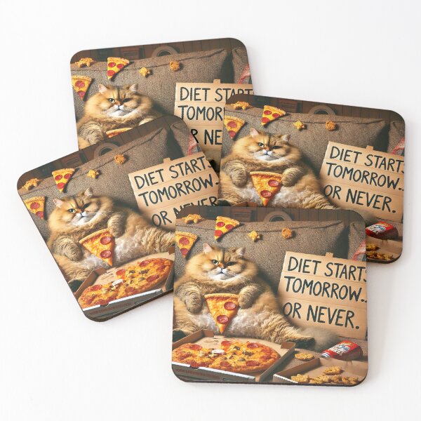 Item preview, Pizza Cat: To Diet or Not to Diet? designed and sold by RK - Shop.