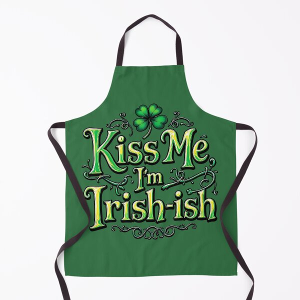 Item preview, St. Paddy's Humor: Kiss Me, I'm Irish-ish Artwork designed and sold by pwhitexm.