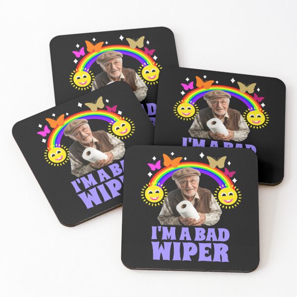 Item preview, I Am A Bad Wiper Toilet Humor Embarrassing designed and sold by RockFireMerch.