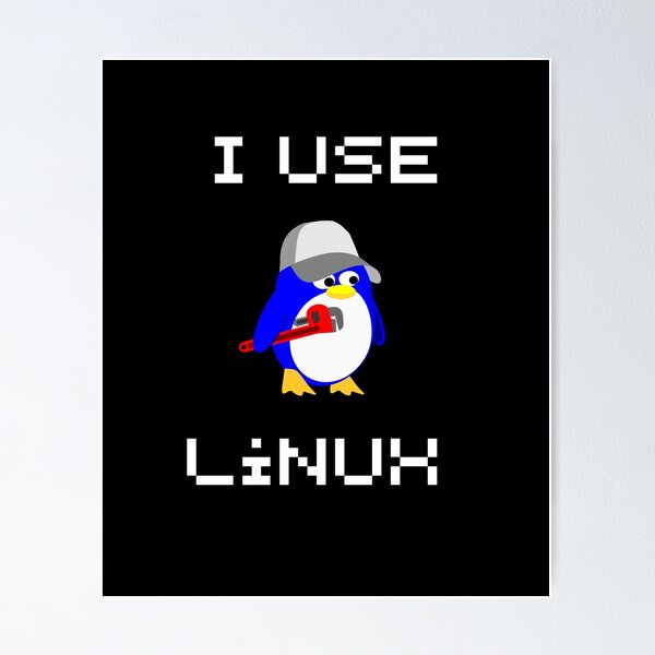 Item preview, I use linux designed and sold by funkmeup.