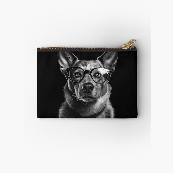 Item preview, Australian Cattle Dog With Glasses - Art For Dog Lovers designed and sold by Stian Iversen.