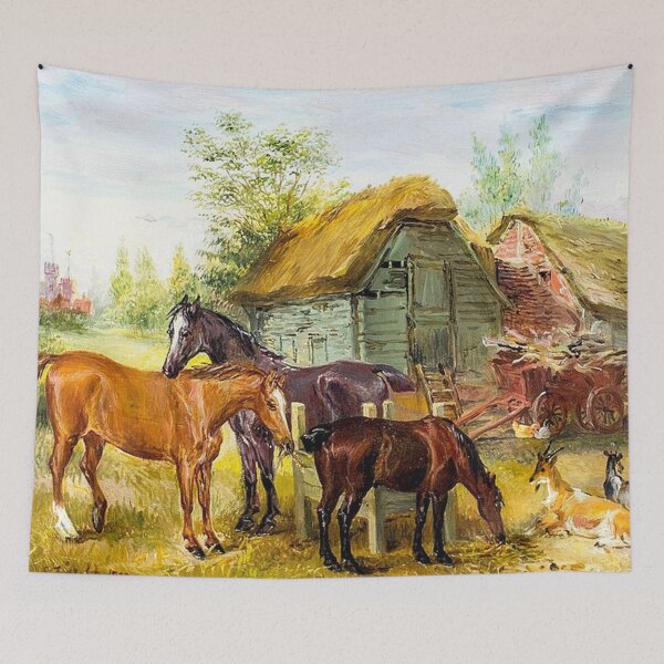 Item preview, Barnyard Scene designed and sold by tomorrowsart.