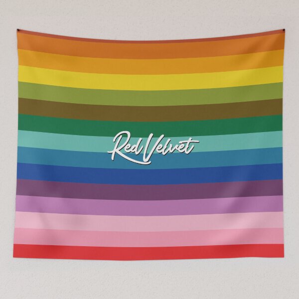 Item preview, Joy's Peek-a-boo rainbow dress - Red Velvet designed and sold by Duckiechan.