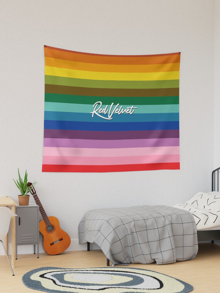 Joy's Peek-a-boo rainbow dress - Red Velvet" Tapestry for Sale by  Duckiechan | Redbubble