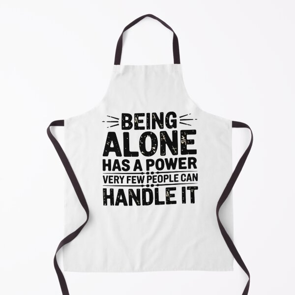 Item preview, Inspirational Quote, Being Alone Has a Power  designed and sold by Logiamerch.