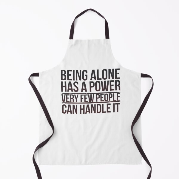 Item preview, Inspirational Quote, Being Alone Has a Power  designed and sold by Logiamerch.