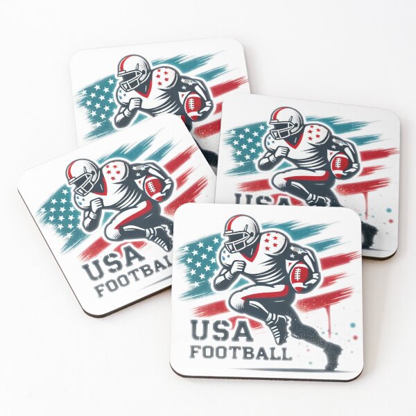 Item preview, USA DOT'IT NFL player designed and sold by dot-service.