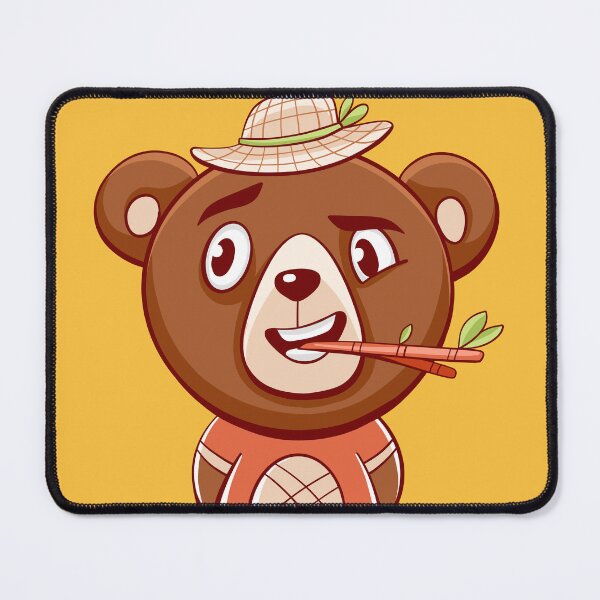 Item preview, Cute good-natured bear in cartoon style designed and sold by xiukab.