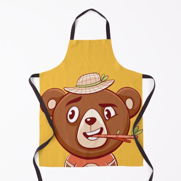 Item preview, Cute good-natured bear in cartoon style designed and sold by xiukab.
