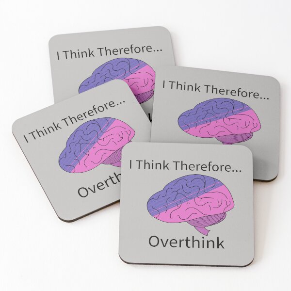 Item preview, I Think Therefore... Overthink designed and sold by Misplay Mastermind.