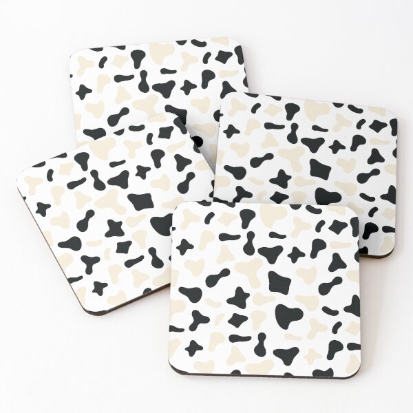 Item preview, Black Cream Cow Pattern on White Cow | Holstein Cow Pattern designed and sold by PatternPen.