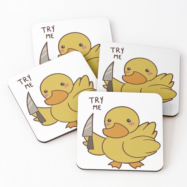 Item preview, Try Me Duck designed and sold by Raccoonwick.