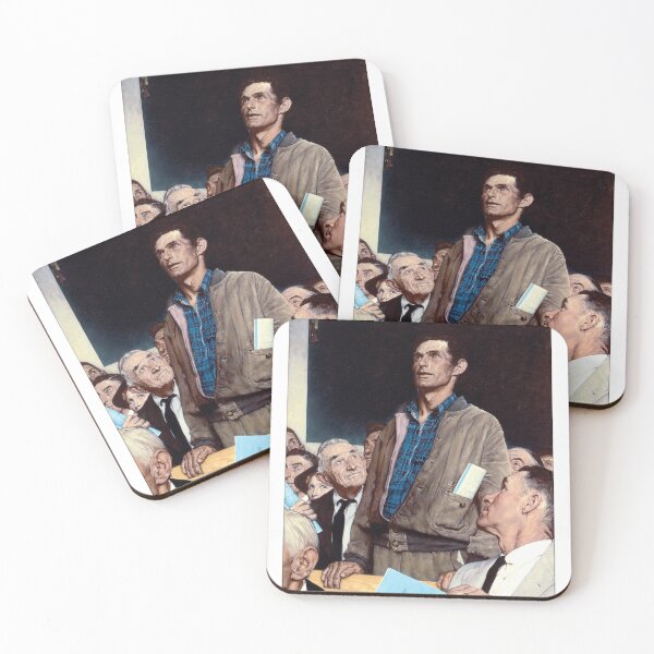 Item preview, President Franklin Roosevelt I Agree Meme Format Standing Up Funny Norman Rockwell designed and sold by Thickey Forrest.