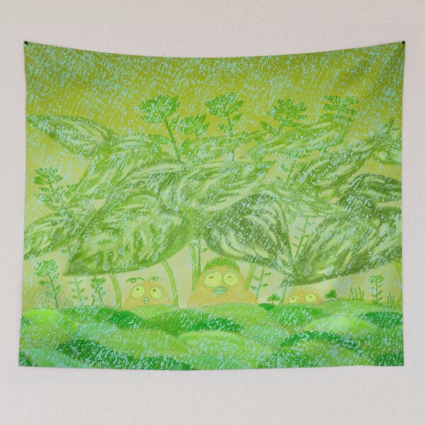 Item preview, Happy and peaceful rain day designed and sold by greenPQBstudio.
