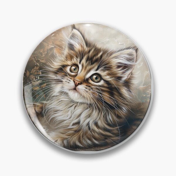 Item preview, Charming Look: Portrait of Kitten designed and sold by PopCraft.