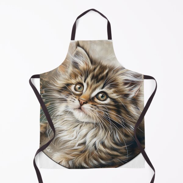 Item preview, Charming Look: Portrait of Kitten designed and sold by PopCraft.