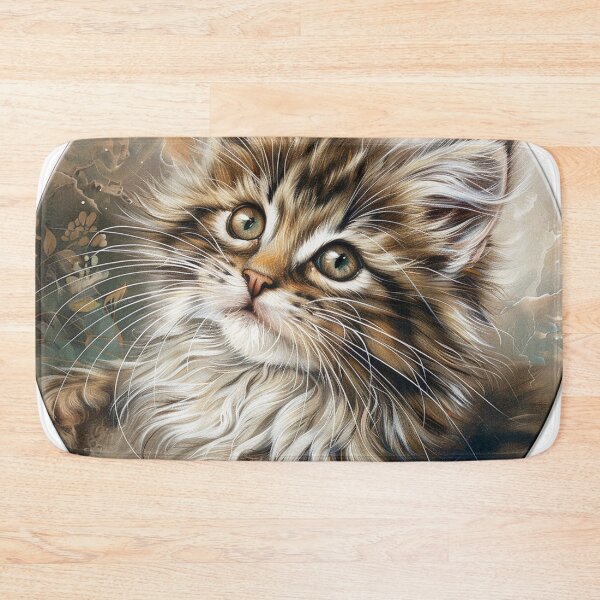 Item preview, Charming Look: Portrait of Kitten designed and sold by PopCraft.