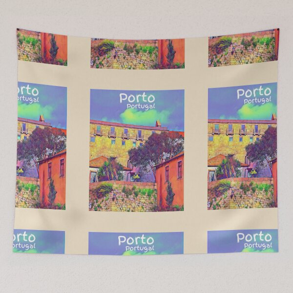 Item preview, Porto vintage picture Portugal Europe fridge magnet Portugal  designed and sold by Coolparrotgirl.