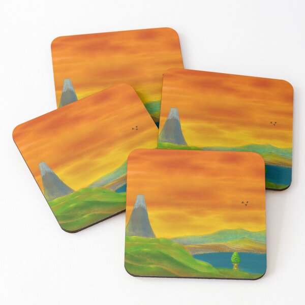 Item preview, A romantic and peaceful bay scenery  designed and sold by greenPQBstudio.