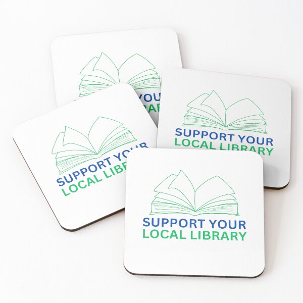 Item preview, Apoye su biblioteca local designed and sold by Zeecat0113.