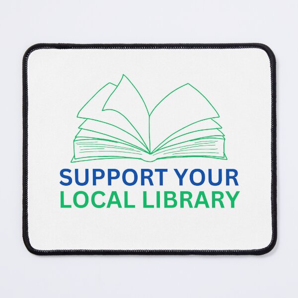 Item preview, Apoye su biblioteca local designed and sold by Zeecat0113.