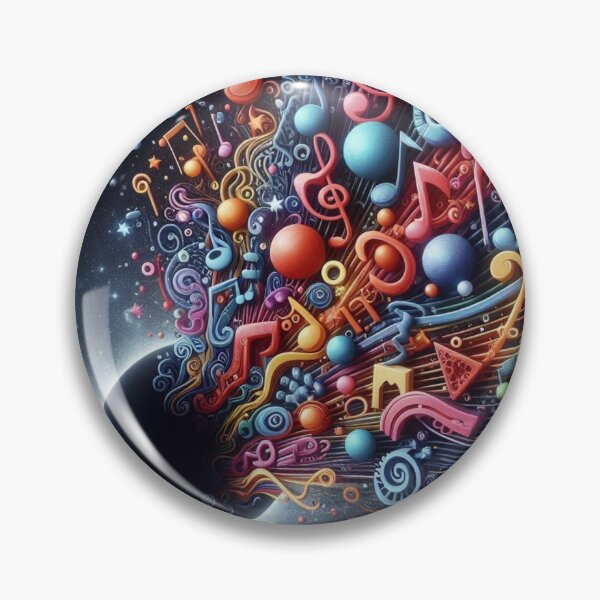 Item preview, Colorful notes coming out of a black hole in space designed and sold by Dogandesighn.
