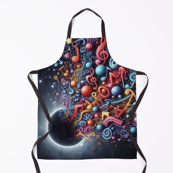 Item preview, Colorful notes coming out of a black hole in space designed and sold by Dogandesighn.