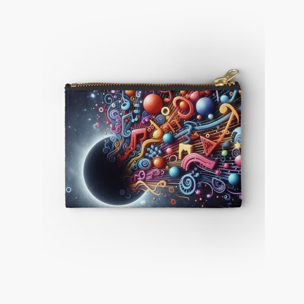 Item preview, Colorful notes coming out of a black hole in space designed and sold by Dogandesighn.