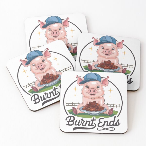 Item preview, Burnt Ends BBQ Pig designed and sold by Ketique.