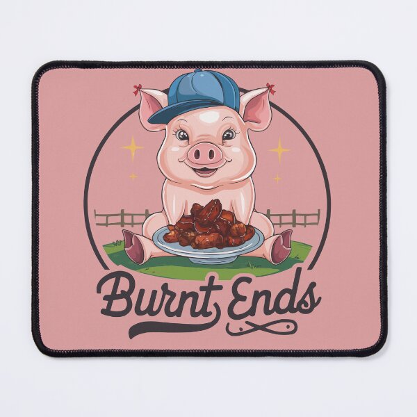 Item preview, Burnt Ends BBQ Pig designed and sold by Ketique.