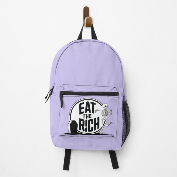 Item preview, Eat the Rich Skeleton Gothic Political Protest Design designed and sold by CrownedCanvas.