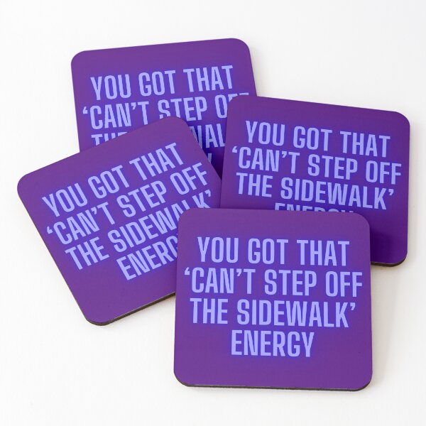 Item preview, NPC Vibes - You got that 'Can't step off the Sidewalk' Energy designed and sold by nature. electrified..