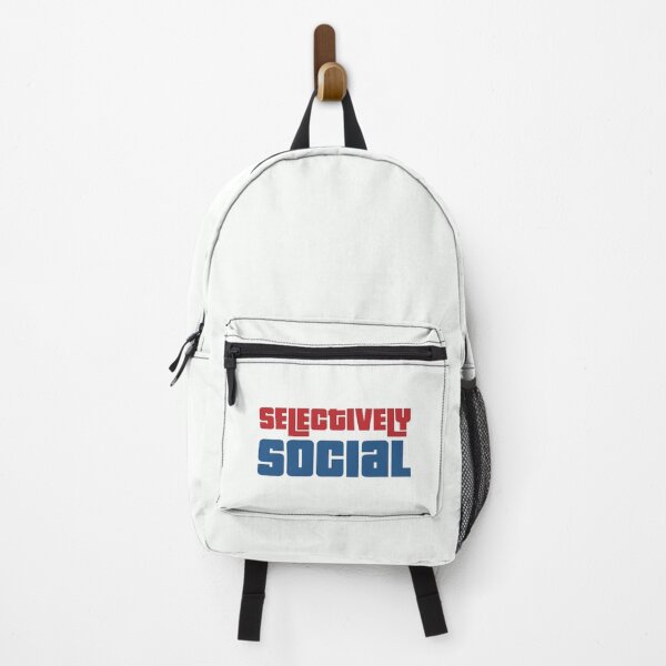 Item preview, Selectively Social - Introvert Saying designed and sold by TheSassyNoble.