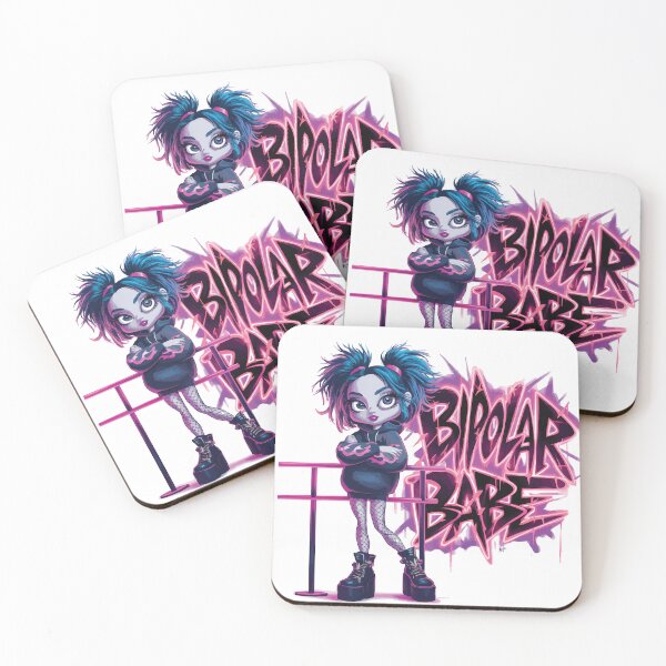 Item preview, Freaked Out BiPolar Babe designed and sold by Ketique.