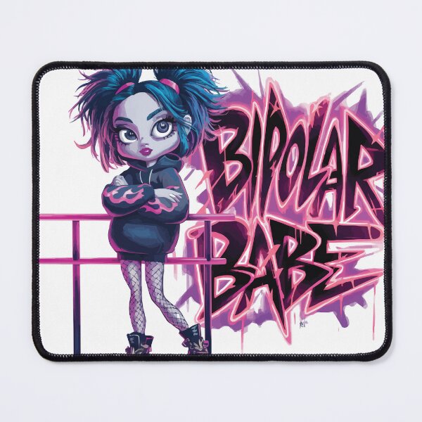 Item preview, Freaked Out BiPolar Babe designed and sold by Ketique.
